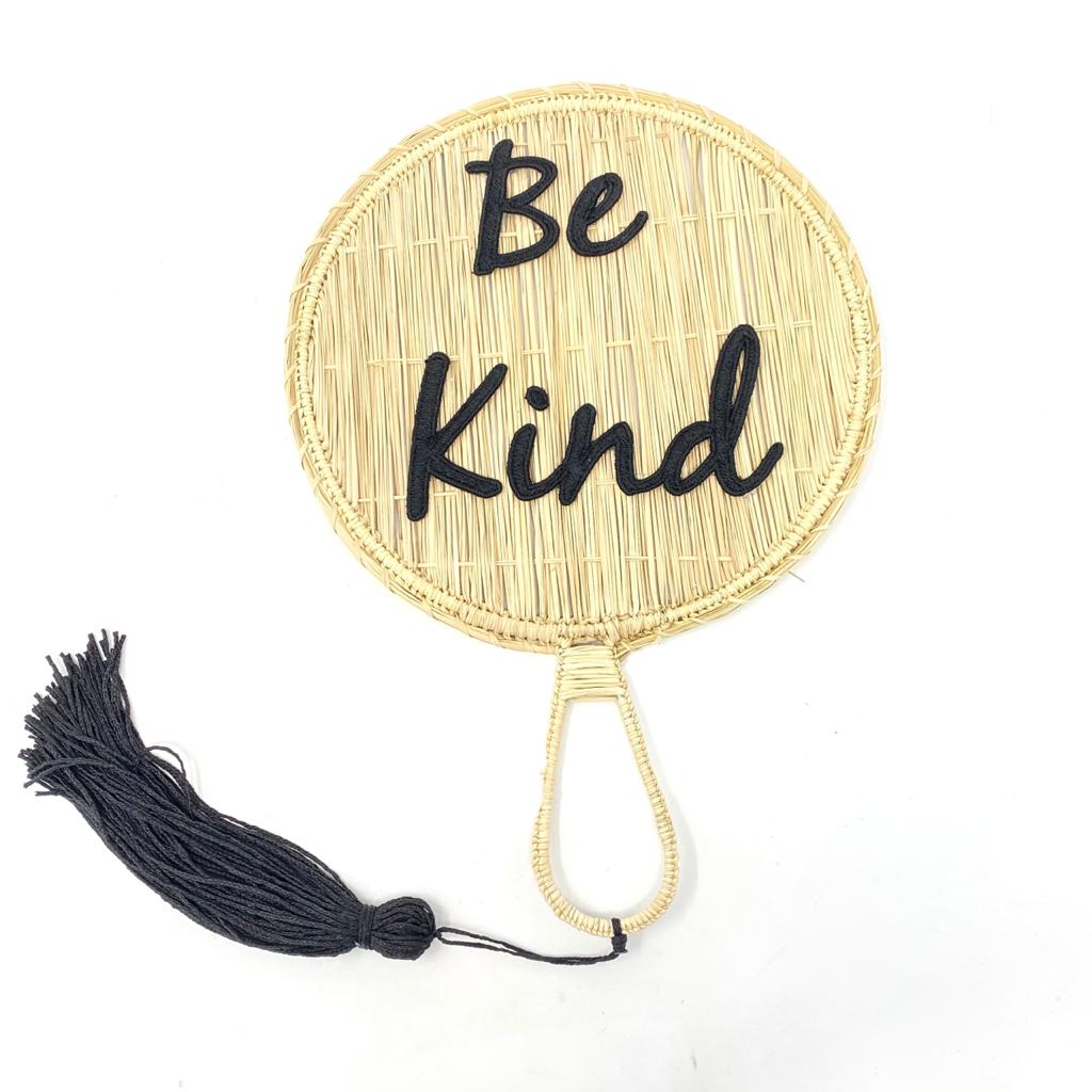 BE KIND HAND FAN